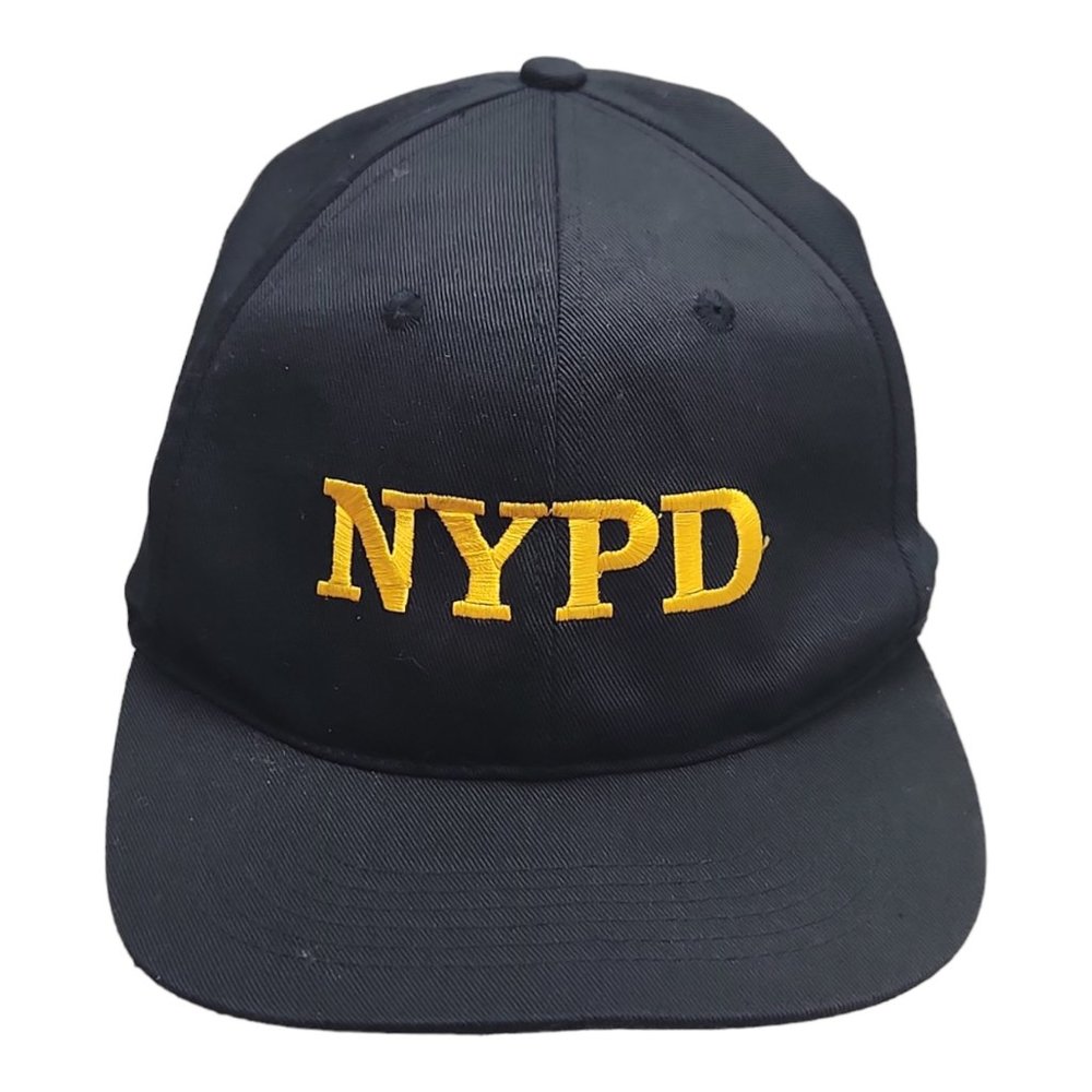 NYPD Black Snap Back Base Ball Hat Directron
